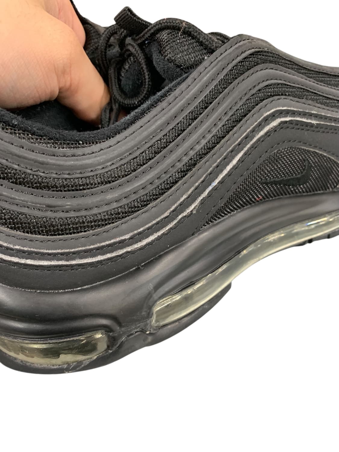 나이키 에어맥스 97 트리플 블랙 285 상품이미지8