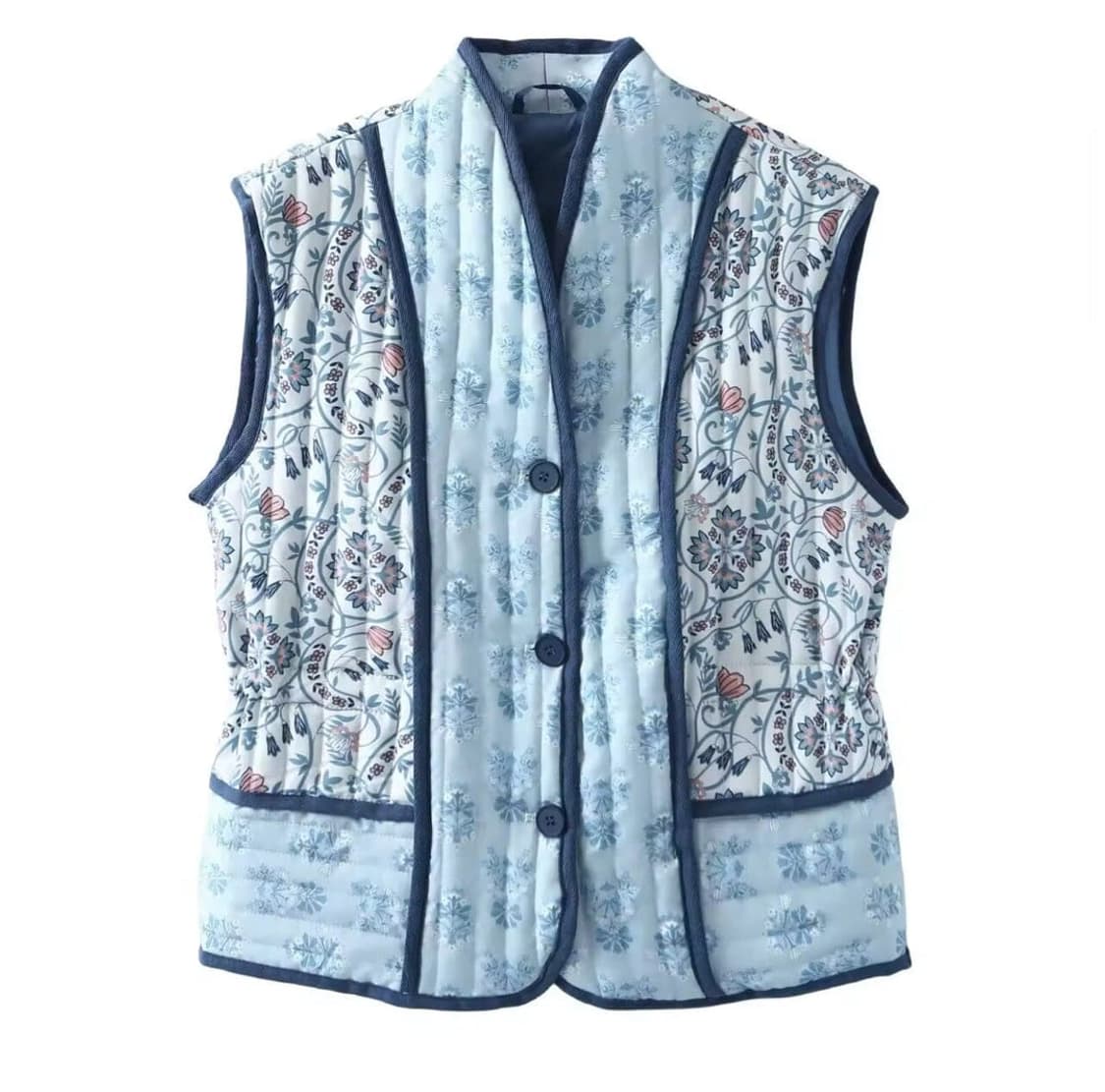 H&M 퀄팅 누빔 조끼 상품이미지1