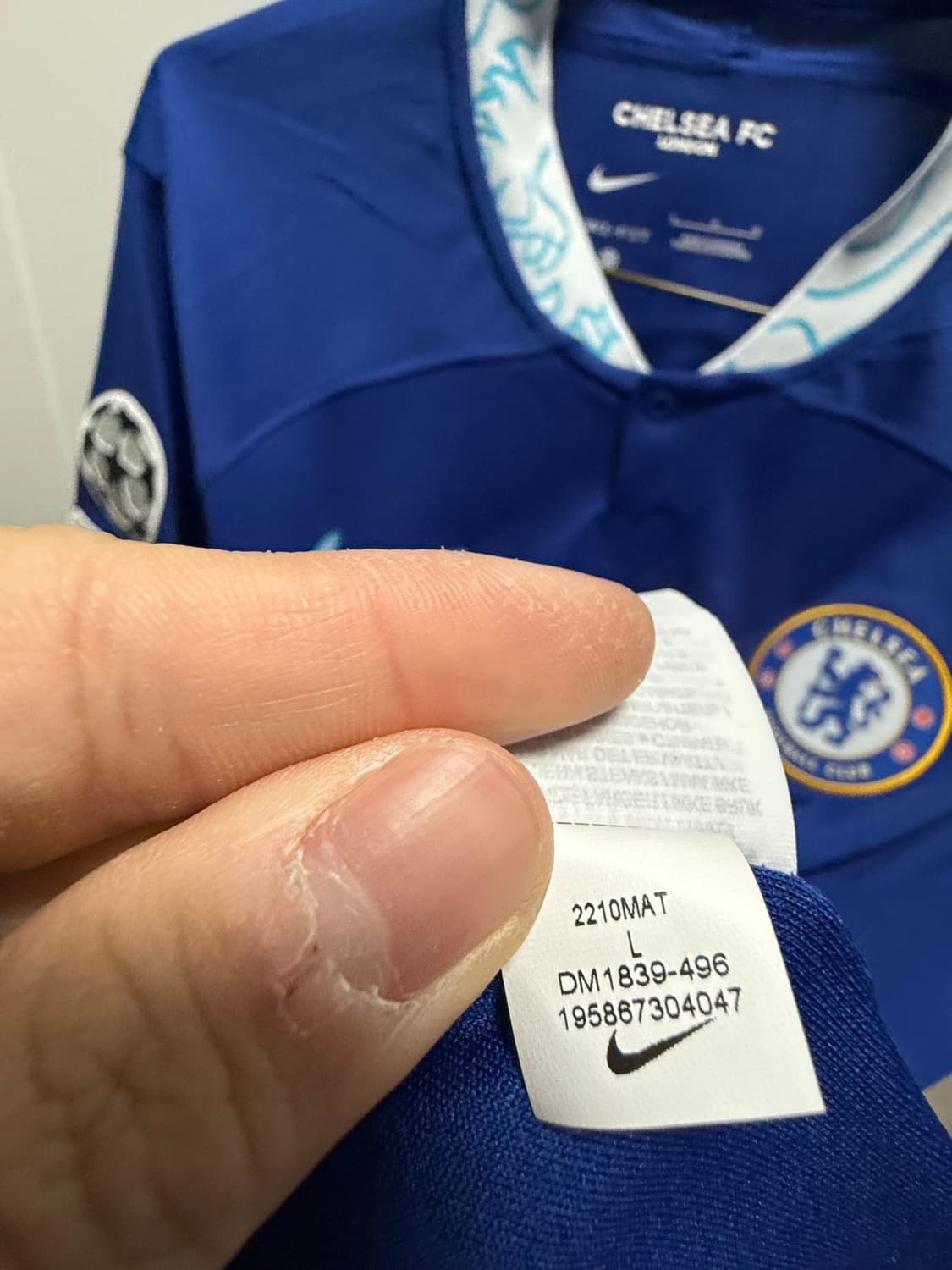 22/23 첼시 무드릭 유니폼 상품이미지3