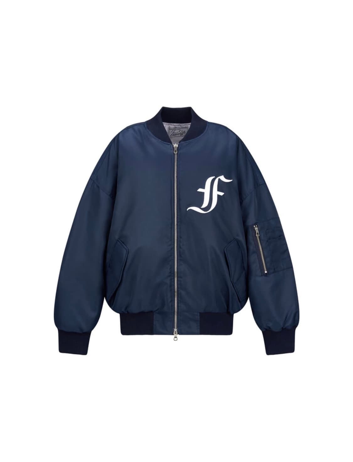 샵페어리 봄버 자켓 네이비 상품이미지1