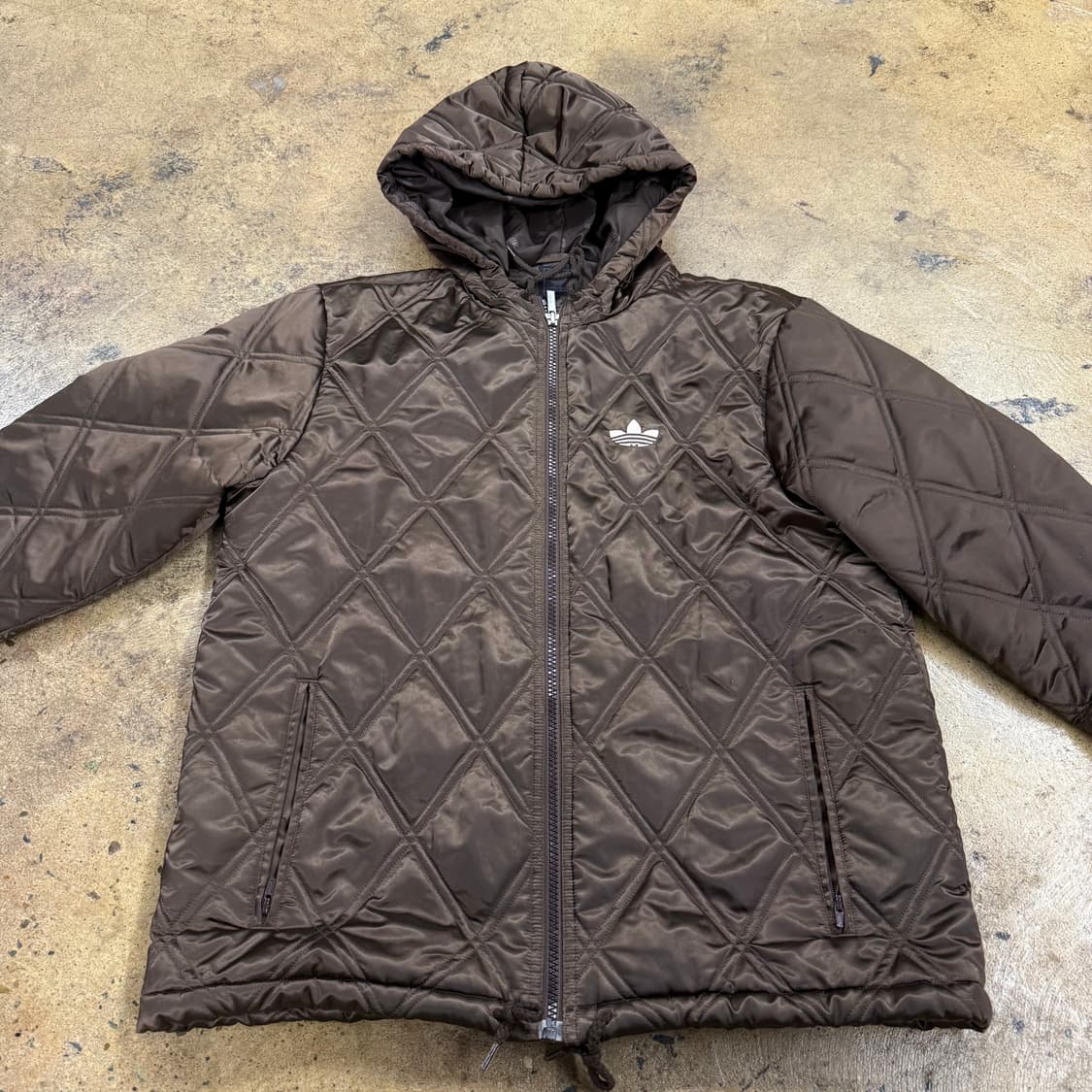 아디다스 초코 딸기 브라운 핑크 패딩 90 상품이미지3