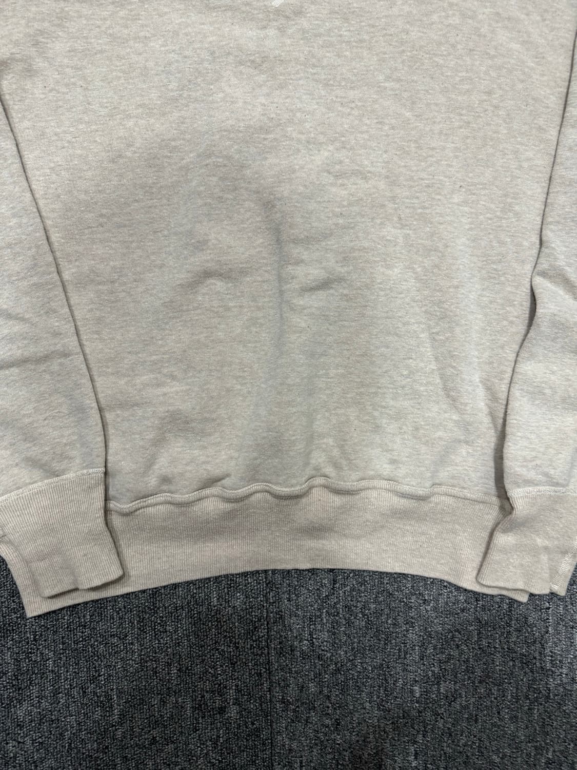 웨어하우스 플레인 오트밀 그레이 스웻 44 상품이미지4