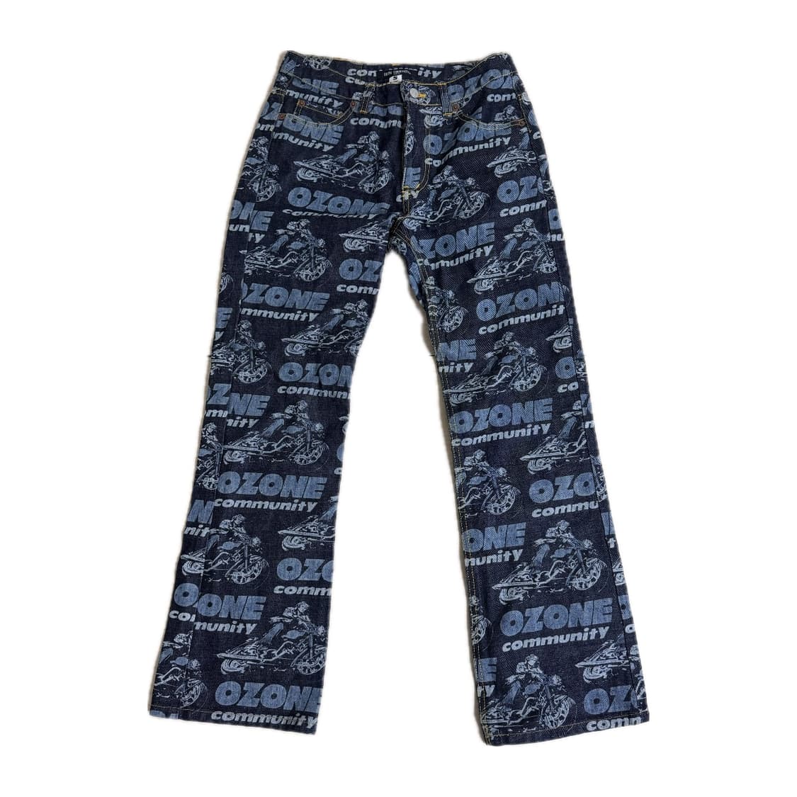 Ozone Community all over printed denim 상품이미지3