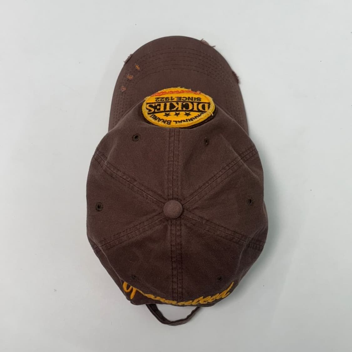 DICKIES y2k 패치 볼캡 브라운 상품이미지3