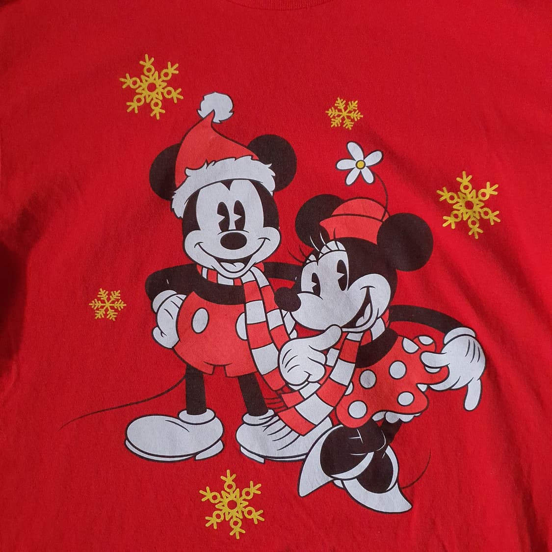 디즈니 크리스마스 미키 마우스 티셔츠 no.43 상품이미지3