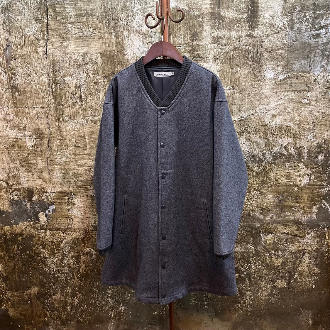 니코앤드 카라리스 울 코트 상품이미지1