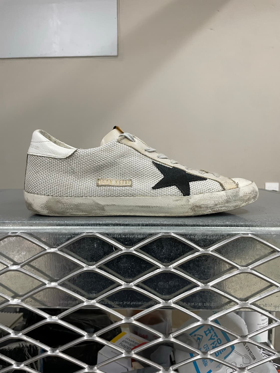 슈퍼스타 레이스업 스니커즈 43 (gr-4113) 상품이미지4