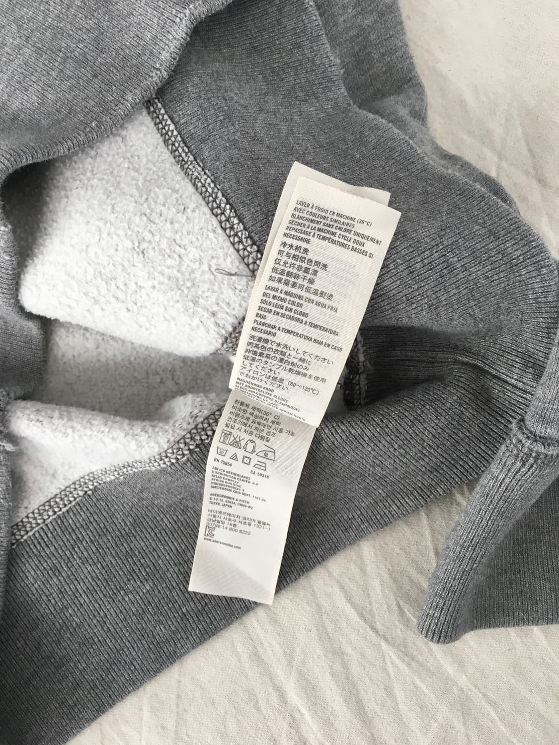 홀리스터 가슴로고 후드티 상품이미지7