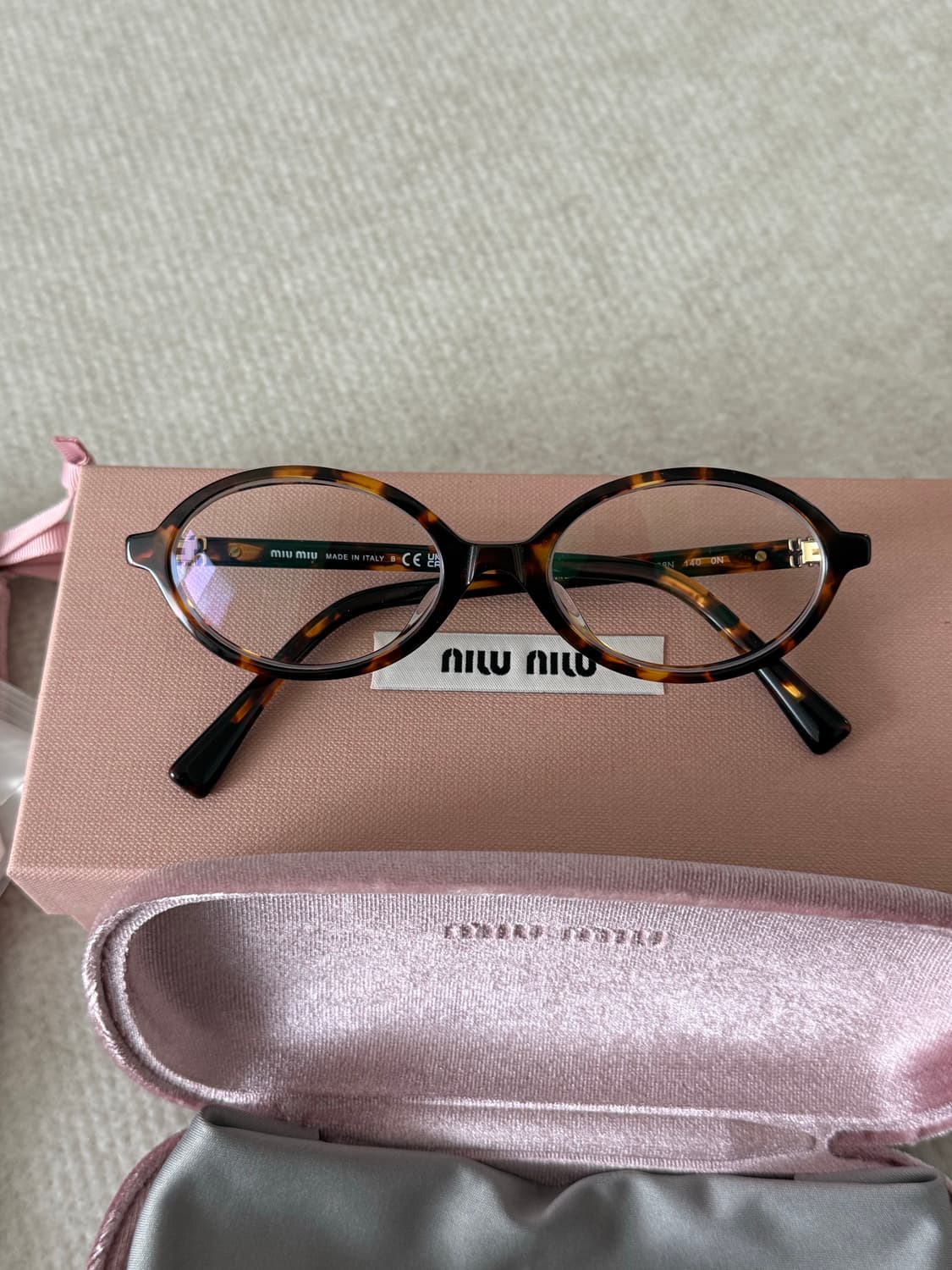 미우미우 리가드 안경 상품이미지1
