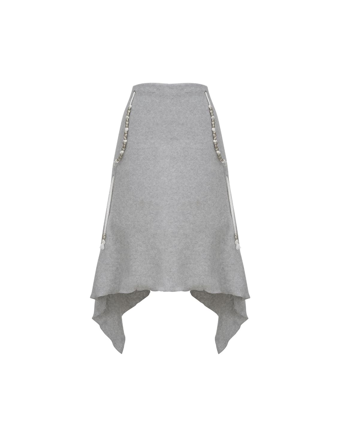 코스트퍼킬로 TEETH STRING FLARE SKIRT 상품이미지1