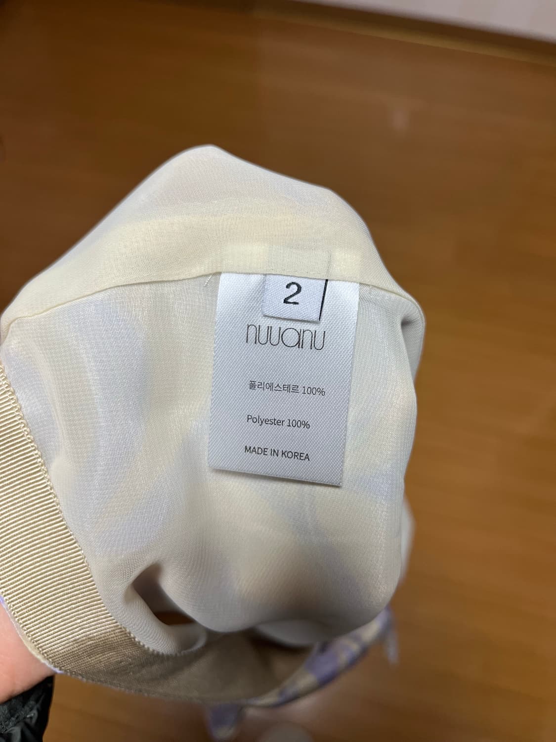 누아누 25fw 신상 택제거 후 실착은 안 함(2사이즈) 상품이미지6