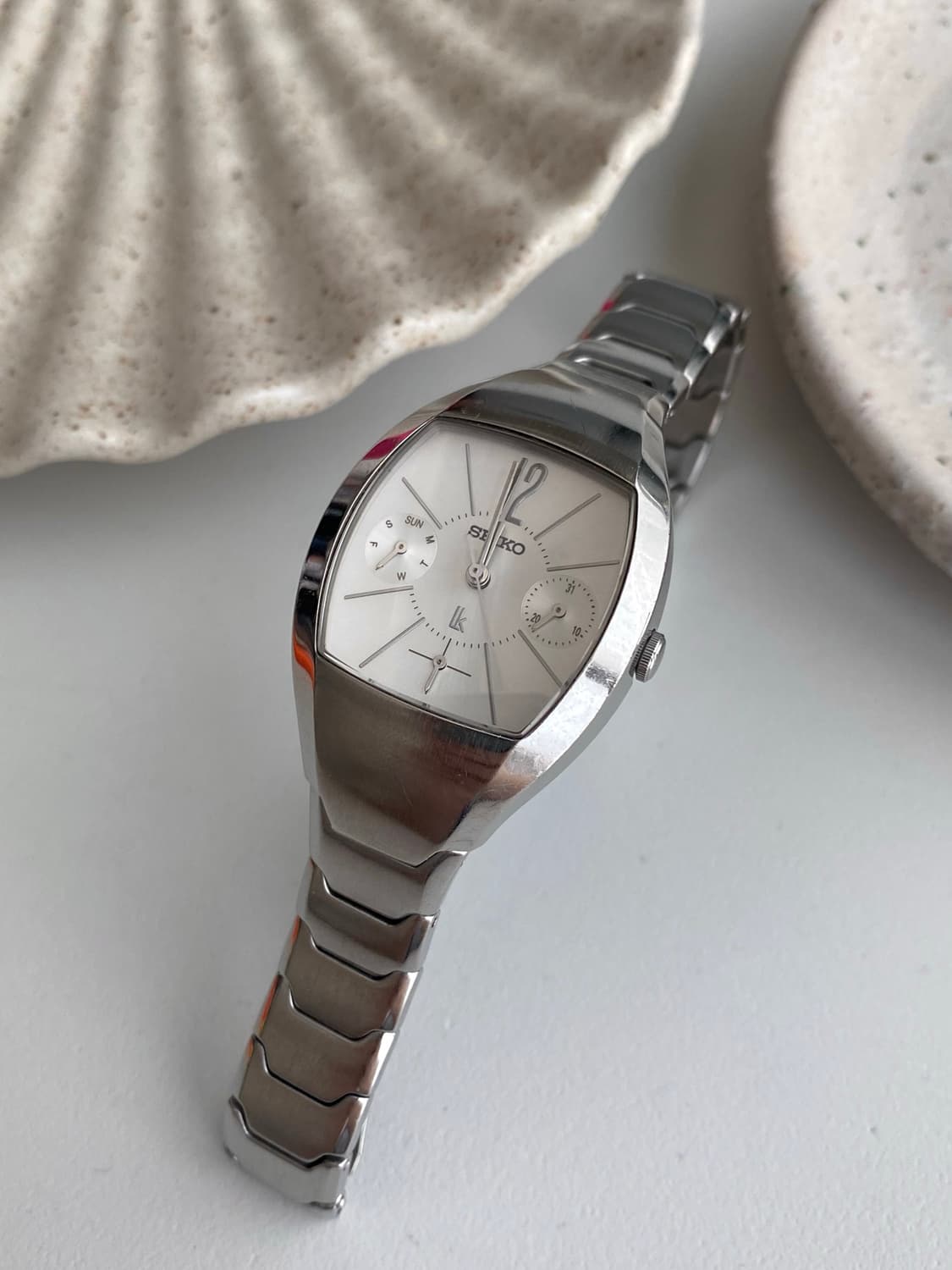 Seiko 세이코 lk 루키아 쉘 실버 화이트 상품이미지4