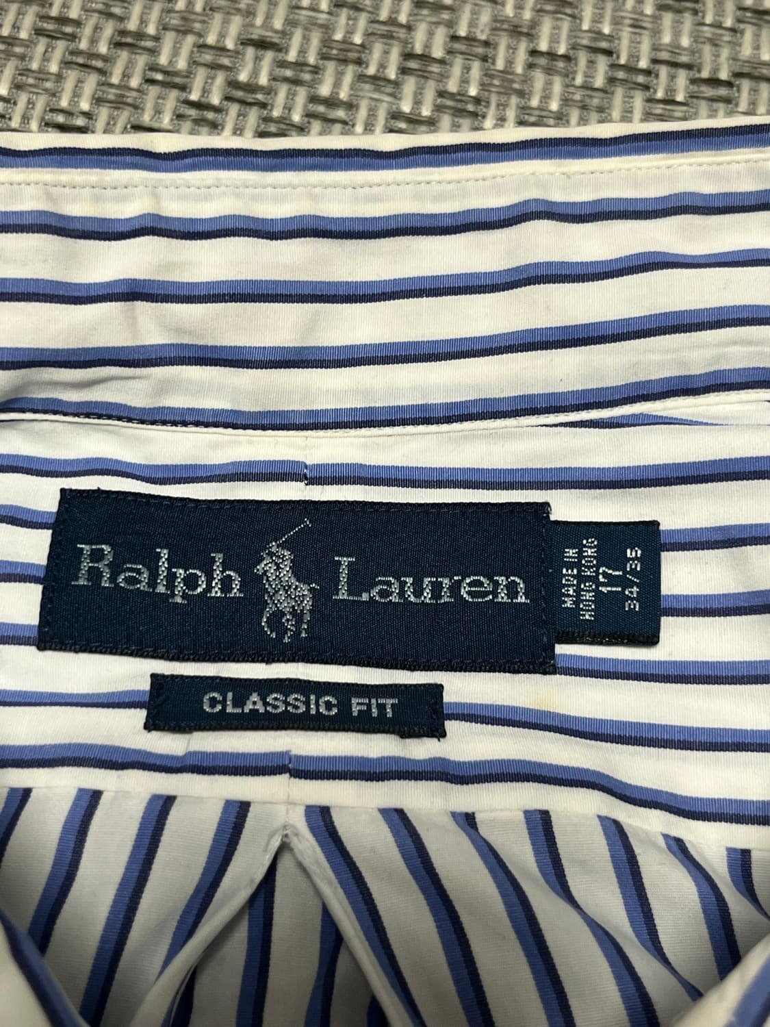 폴로 스트라이프 줄무늬 셔츠 남방 상품이미지4