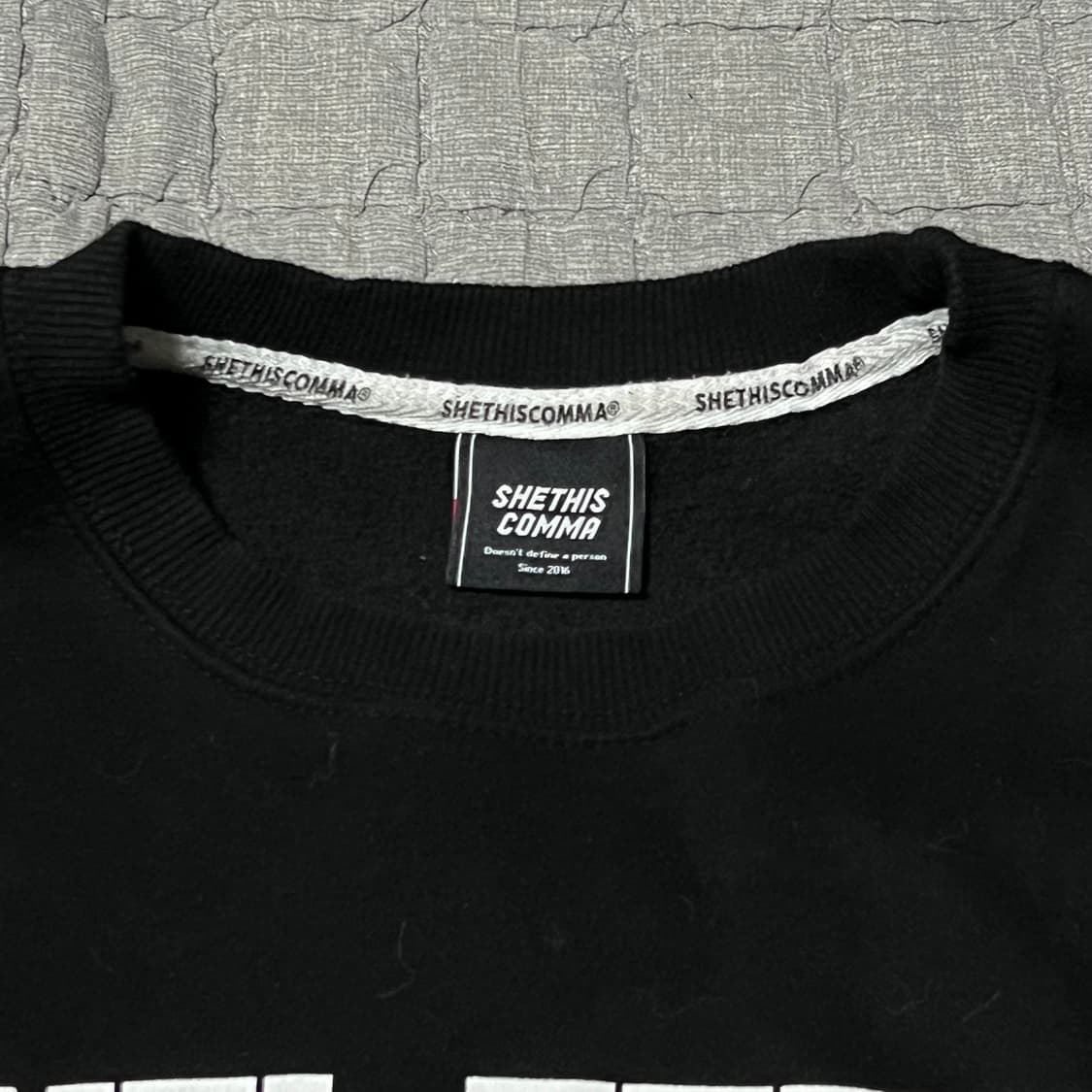 시디스콤마 맨투맨 L 상품이미지2