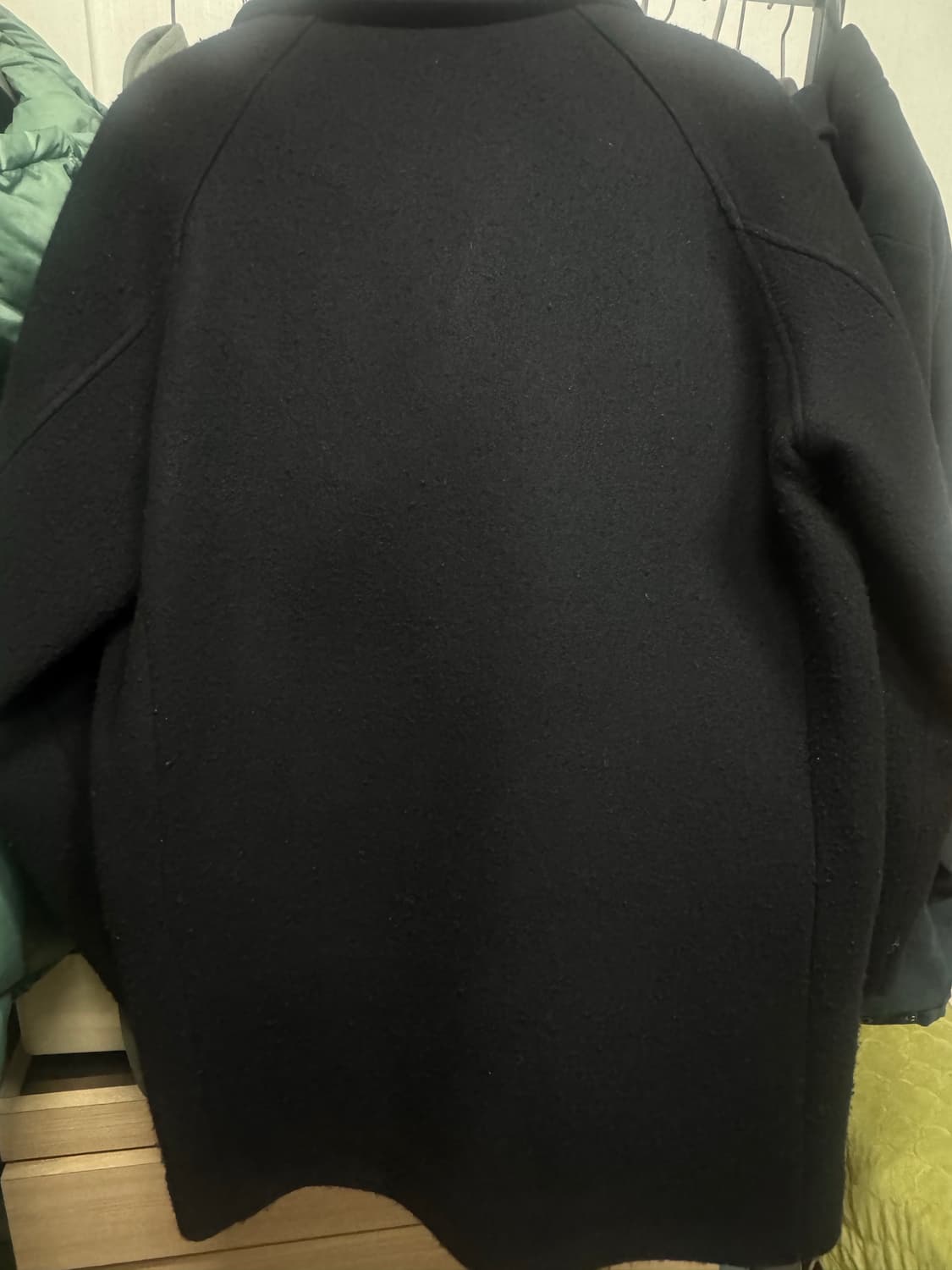 TOCC Mackinaw 램스울 블랙 코트 상품이미지4