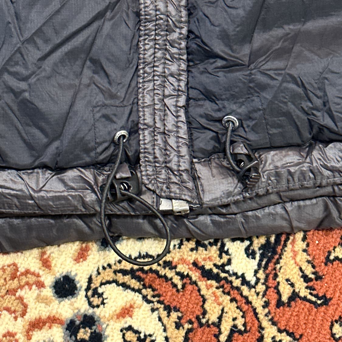 몽벨 경량패딩 실버 (L) 구스다운 상품이미지8