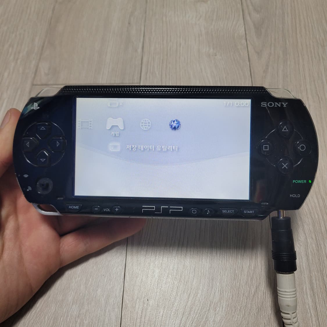 소니 PSP 1000번 블랙 고장품 상품이미지6