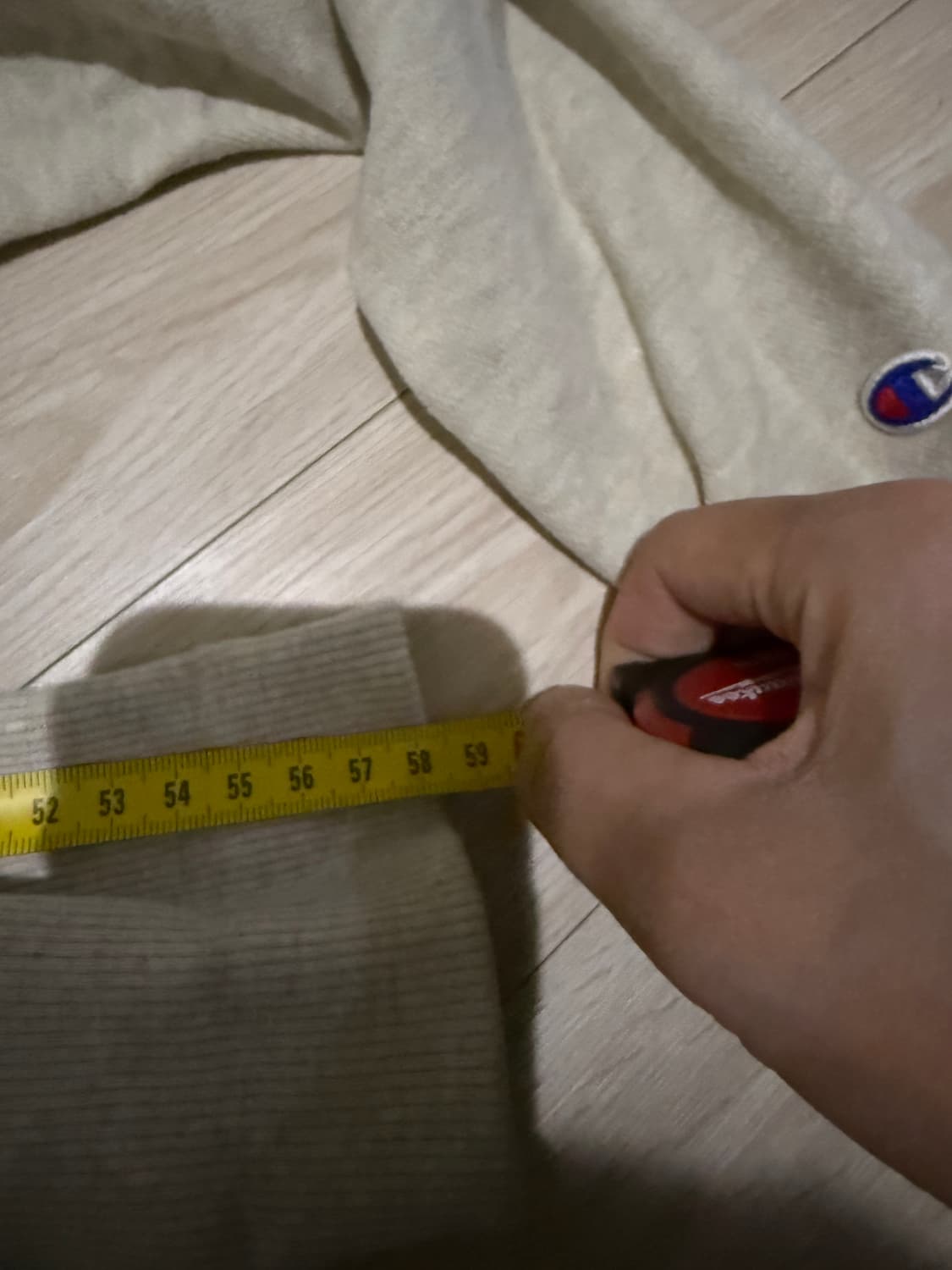 챔피온 스웻 맨투맨 오트밀 L 상품이미지6