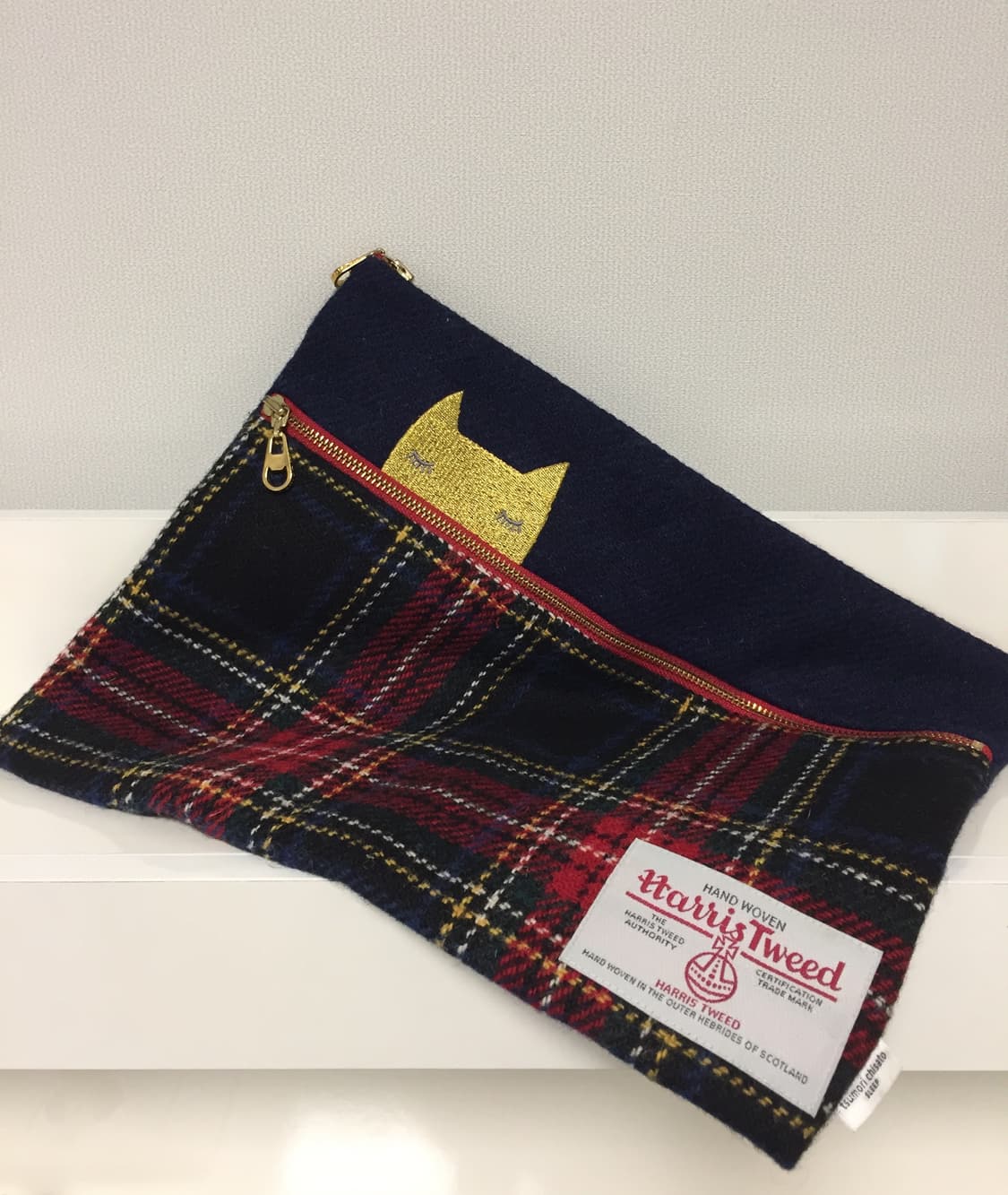 tsumori chisato SLEEP X HARRIS TWEED 파우치 상품이미지1