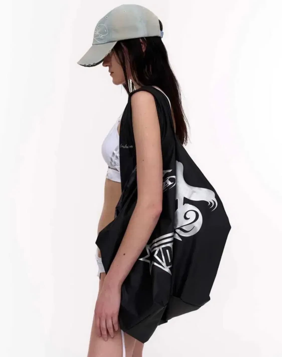 2000아카이브스 디자이어 쇼퍼 백 블랙 상품이미지1