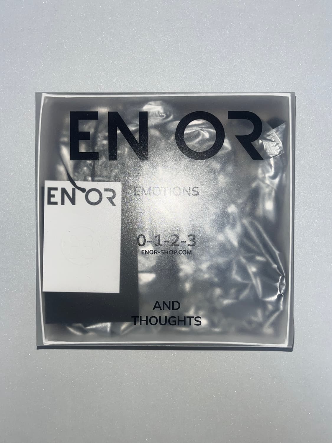 엔오르 크링클 백 실버 상품이미지3