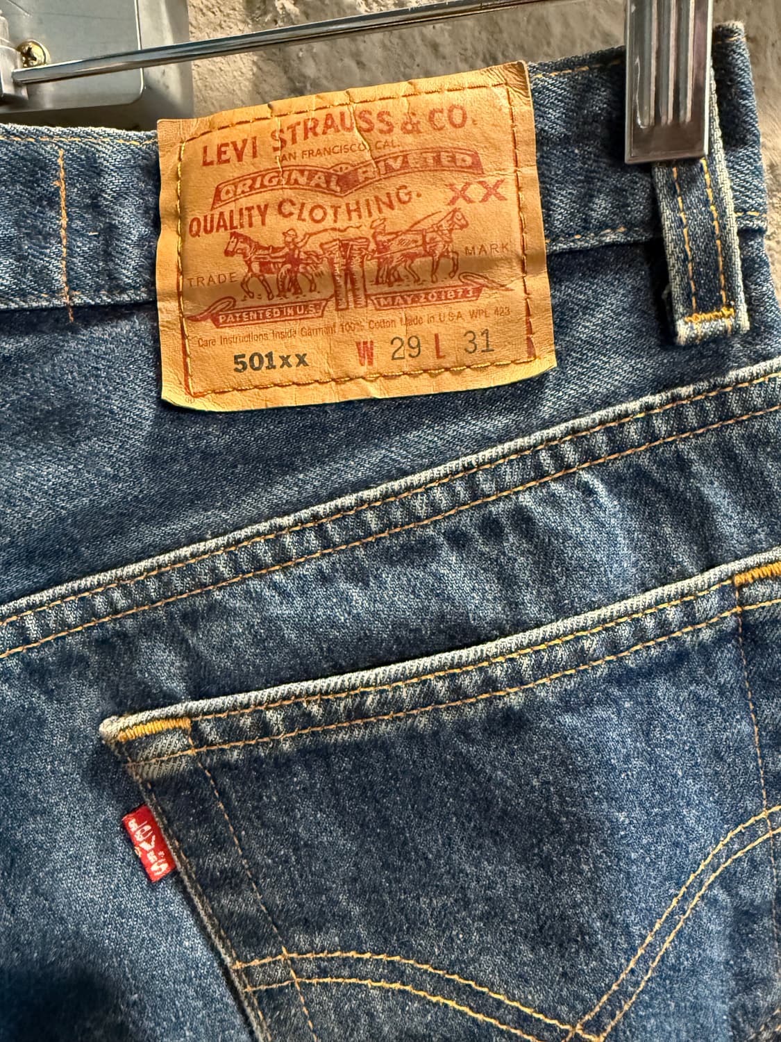 리바이스 501 USA 벨라달 Bella Dahl 리워크 데님 28 상품이미지5