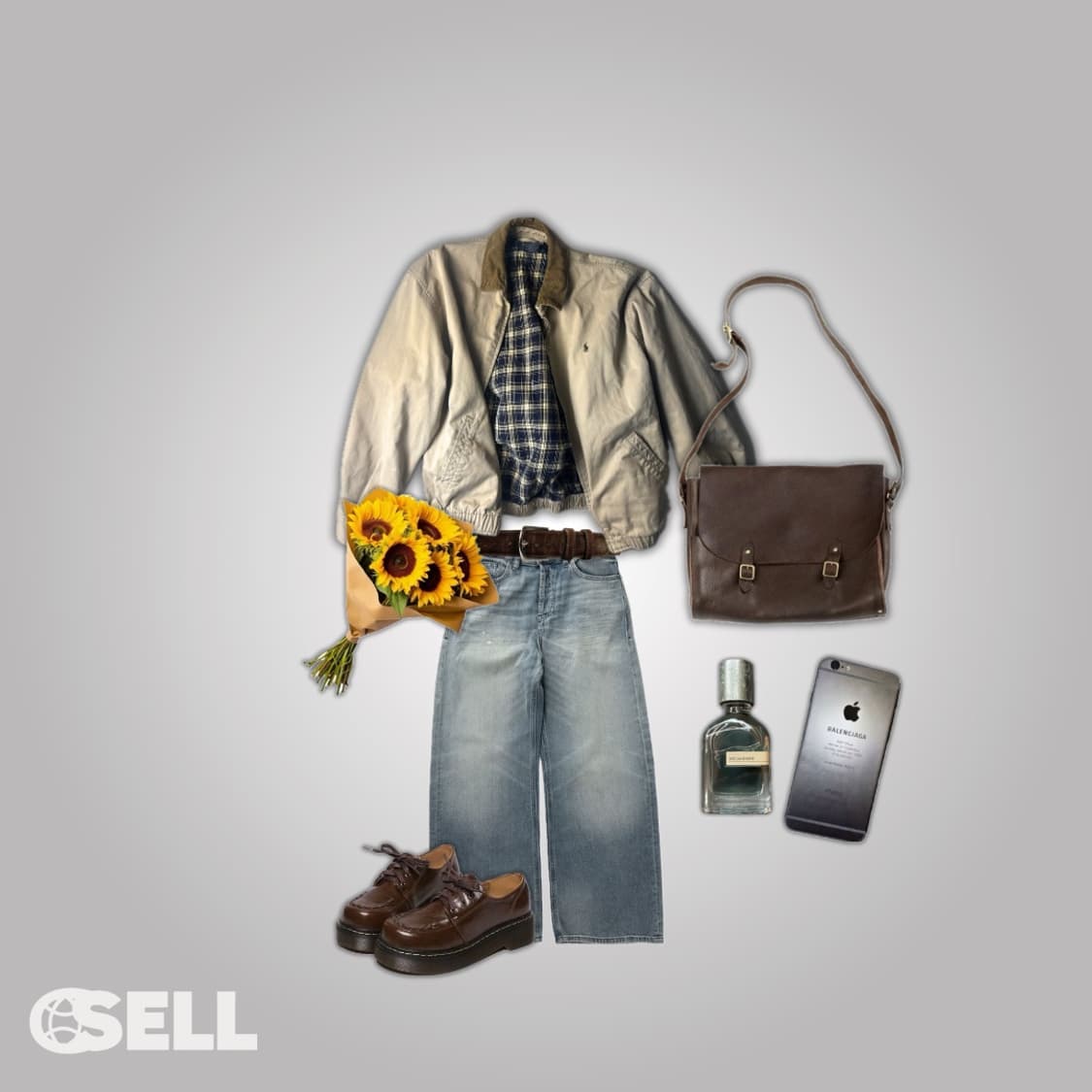 폴로 안감체크 자켓 상품이미지2