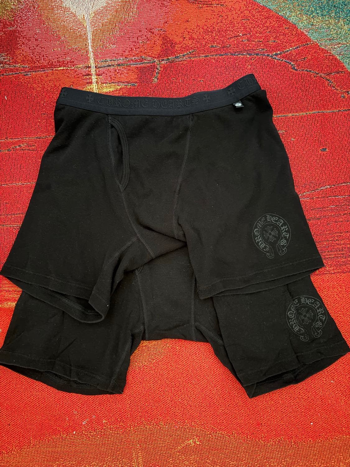 크롬하츠 복서브리프 롱 블랙 L 2개 일괄 상품이미지2