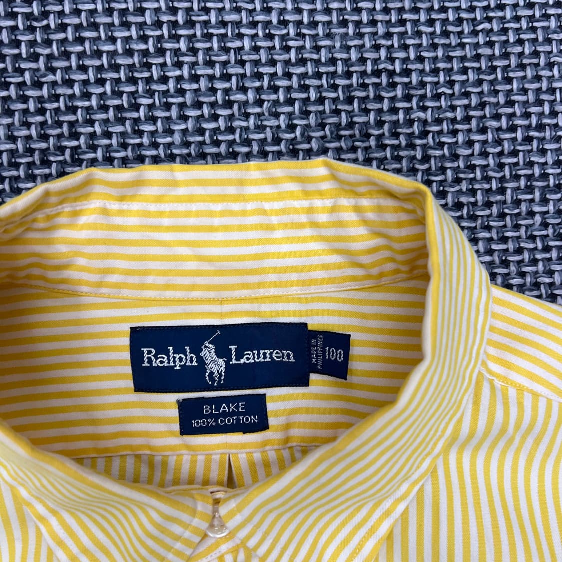 폴로랄프로렌 옐로우 반팔셔츠 상품이미지2
