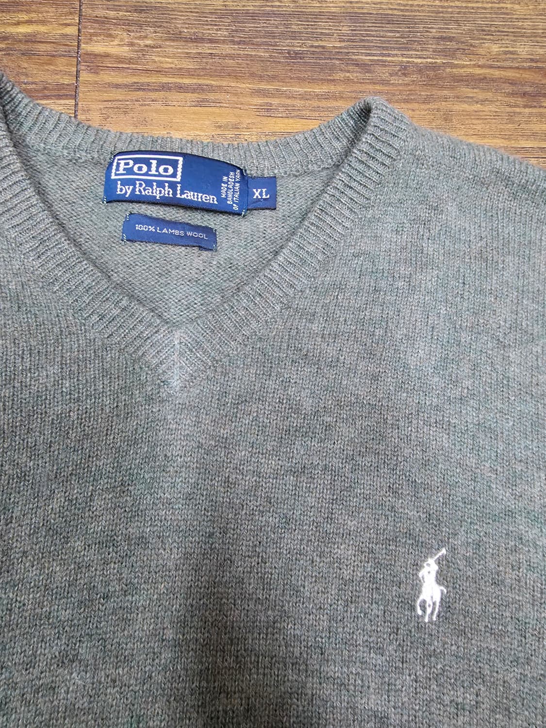 폴로 램스울 니트 상품이미지2