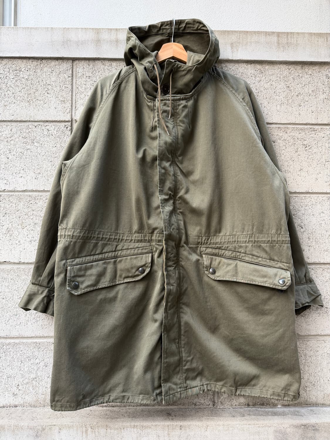 1960s OG FRENCH ARMY M64 모즈파카 오리지널 개파카 상품이미지1