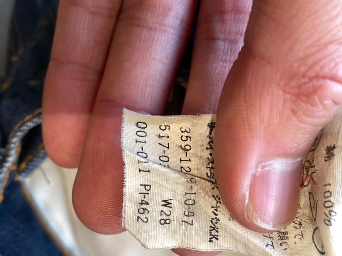 90s 리바이스517 28x34 여자사이즈 상품이미지9