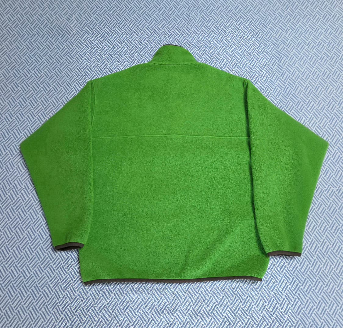 (L)파타고니아 라임그린 신칠라 플리스 상품이미지3