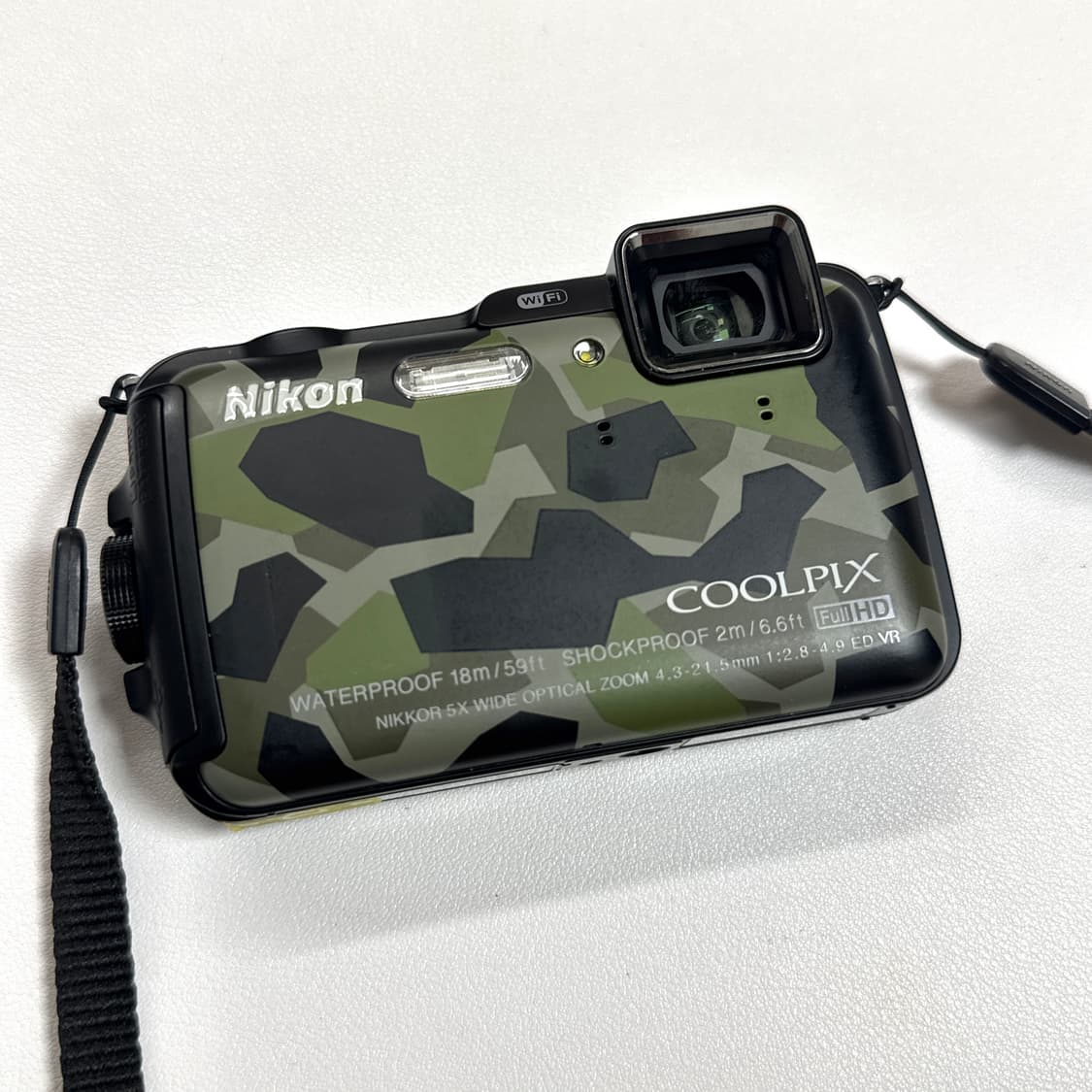 [S급] 니콘 쿨픽스 AW120 카모 디지털 카메라 디카 상품이미지2