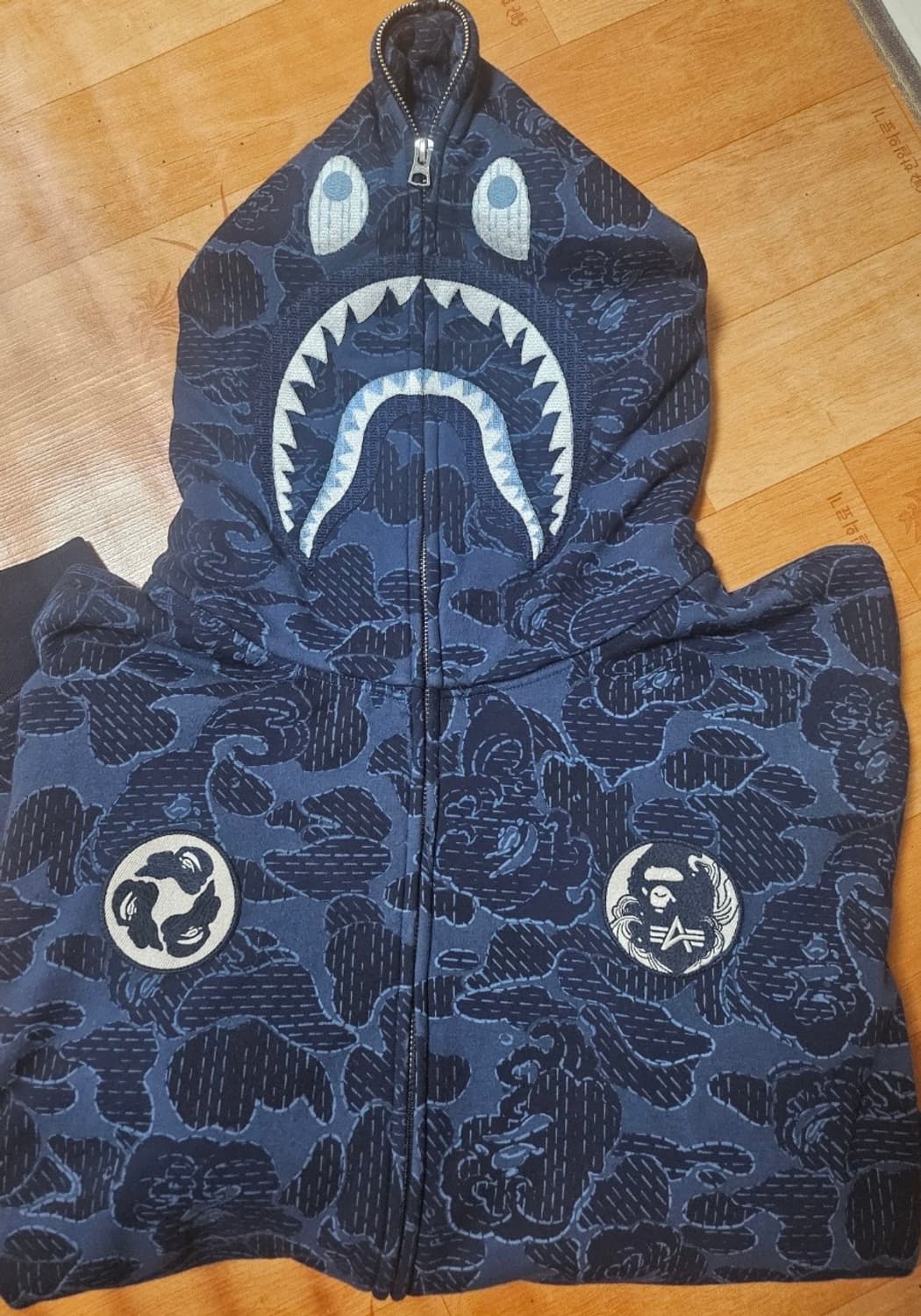 알파인더스트리 베이프 후드집업 상품이미지1