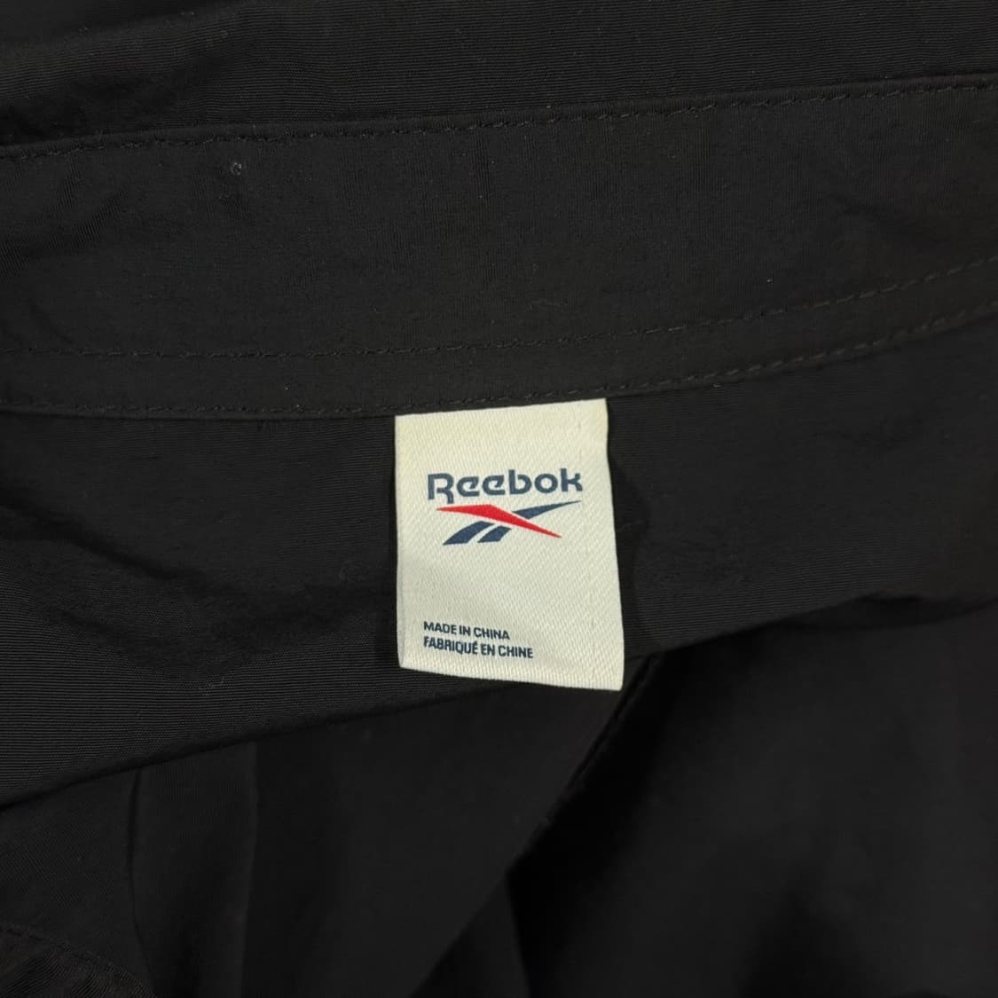 [XL] 리복 Reebok 블랙 경량 바람막이 집업 자켓 상품이미지6