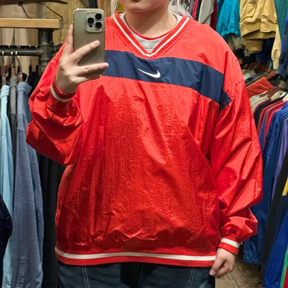 [HI] 나이키 올드스쿨 웜업 레드 상품이미지2