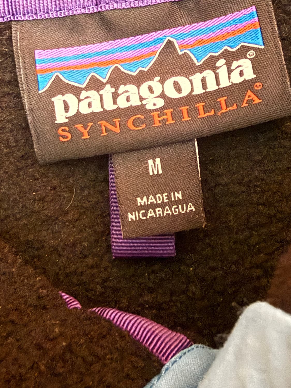 M) 파타고니아 신칠라 라이트웨이트 스냅티 플리스 풀오버 블랙 상품이미지3