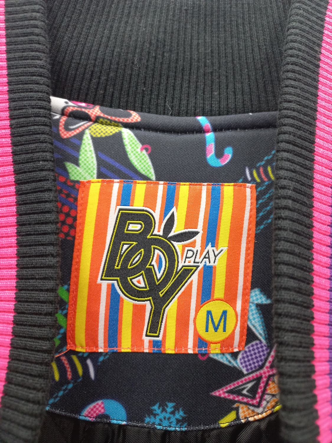 플레이보이 빅로고 누빔 블루종 스타디움 자켓 (남 95) 상품이미지4