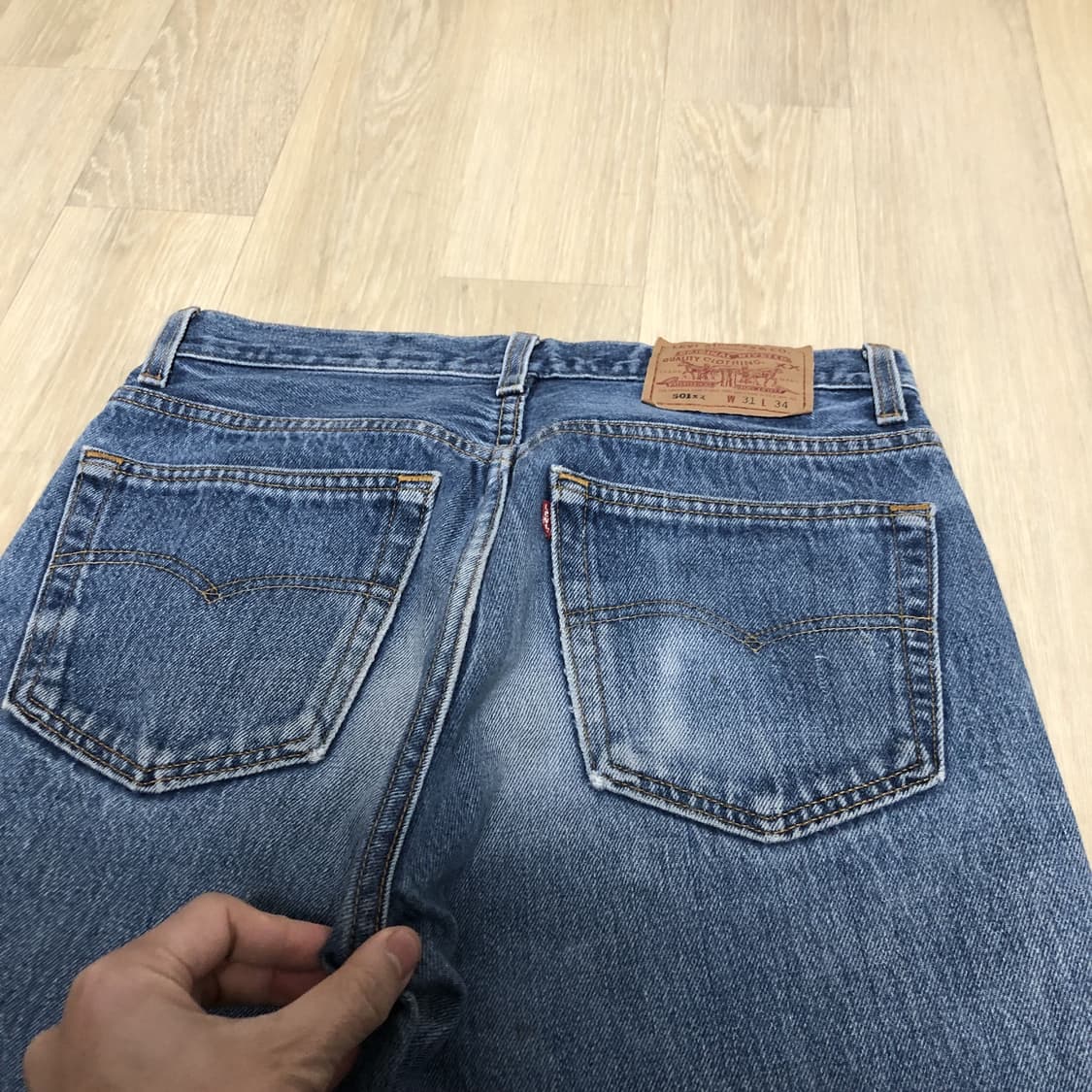 (28) 나이트웍스 nightwaks 90's 리바이스 501xx 데님 상품이미지7