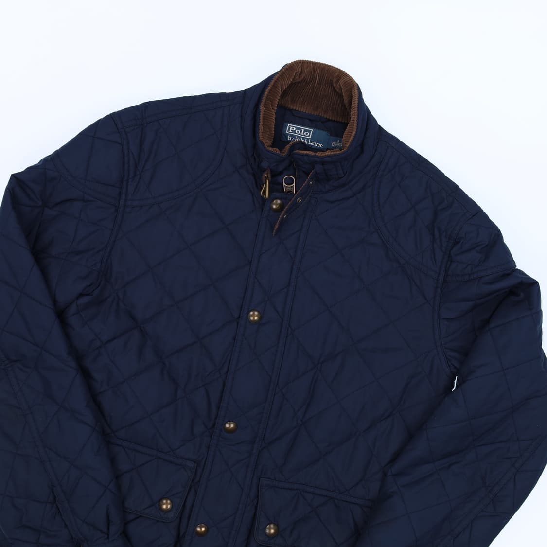 S 폴로 랄프로렌 퀄팅 헌팅 자켓 네이비 4161 상품이미지4