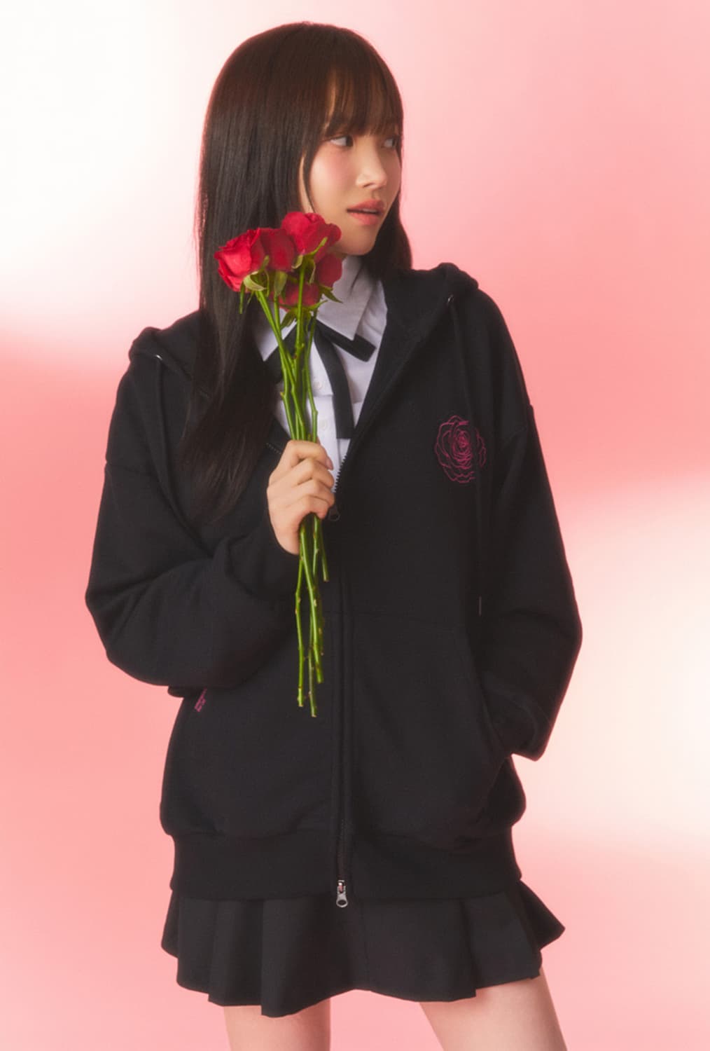 [새상품] 스파오 오란고교 호스트부 후드집업 XL 상품이미지2