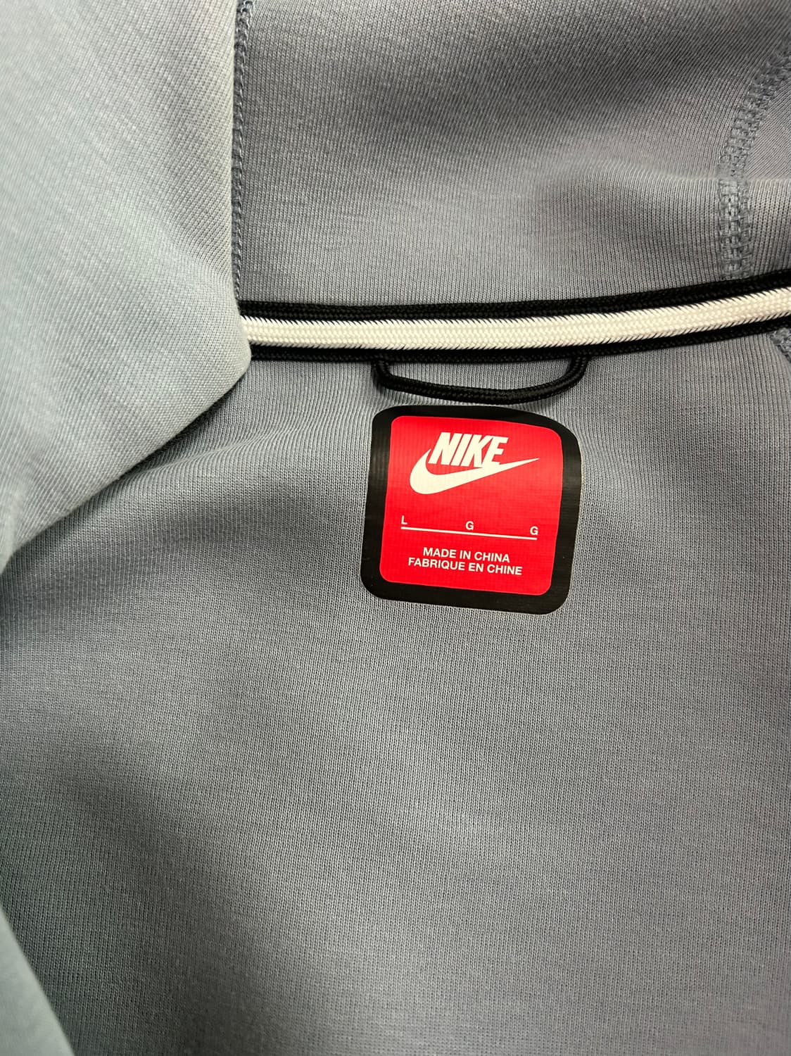 나이키 테크플리스 후드집업 블루 테크팩  상품이미지5