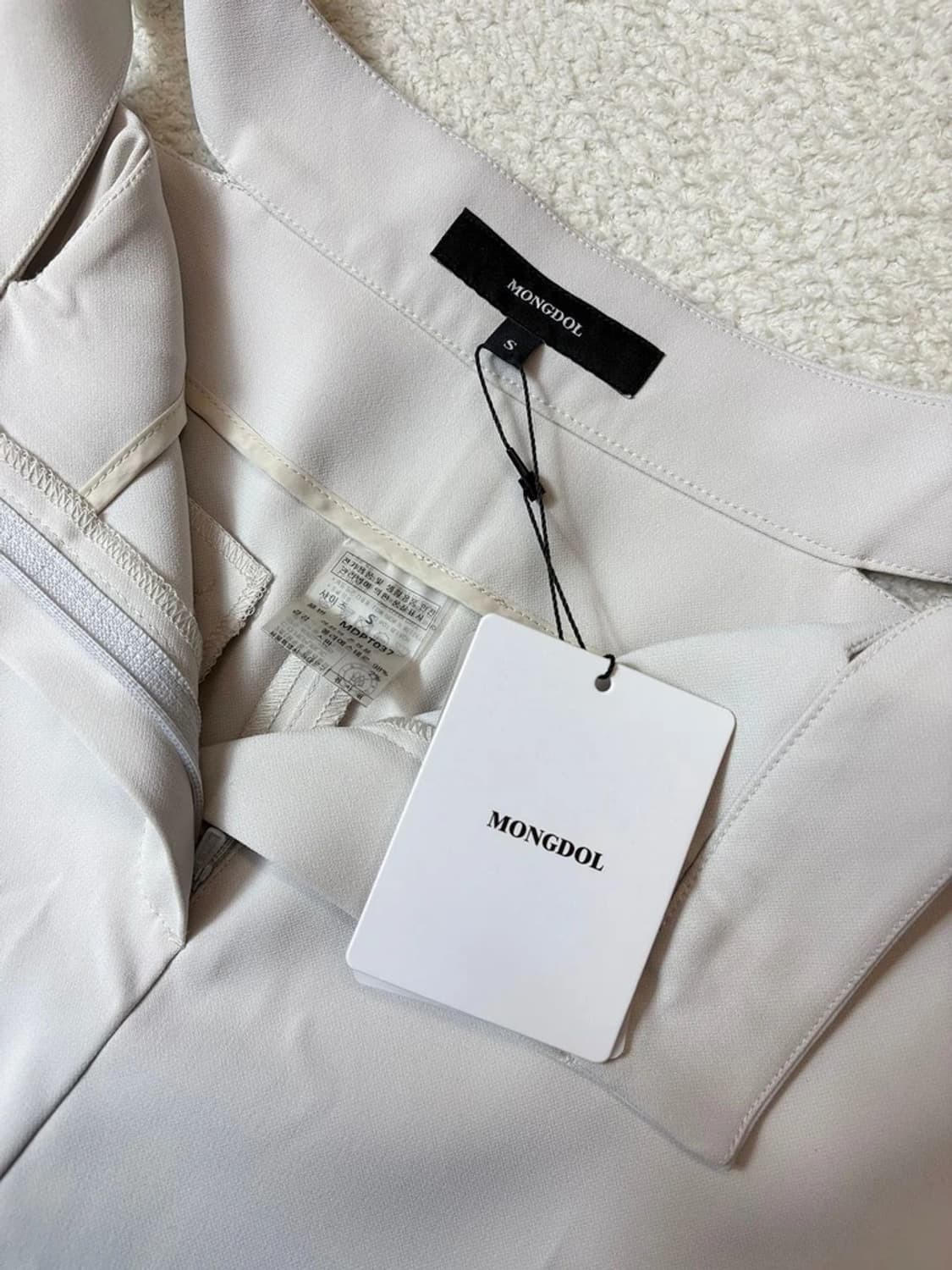 몽돌 MONGDOL 23ss 부츠컷 슬랙스 팬츠 PN6756 상품이미지7