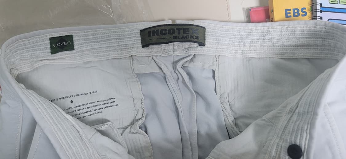 슬로웨어 인코텍스 면팬츠 상품이미지7