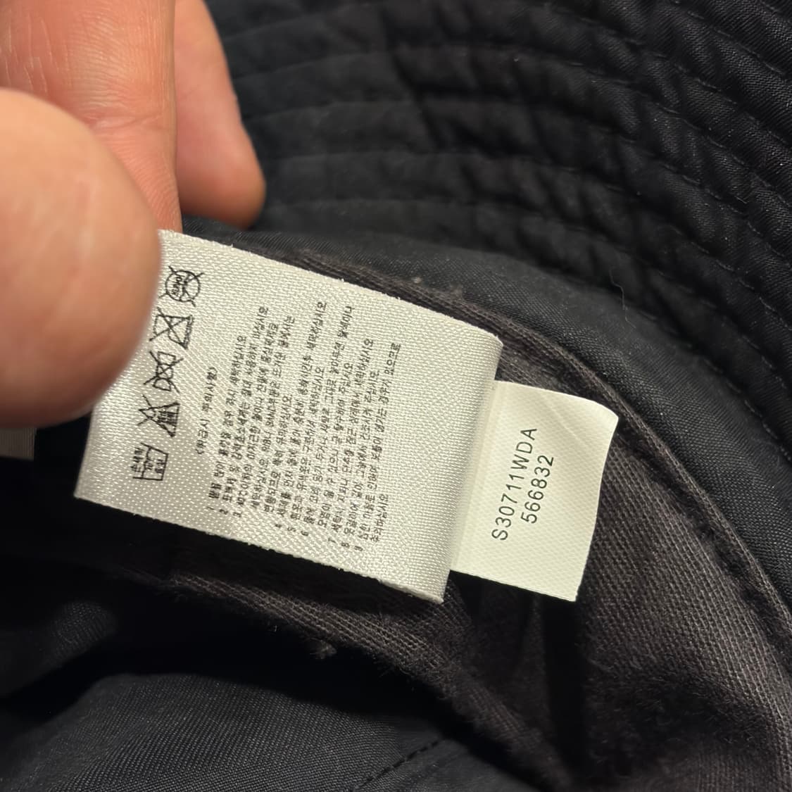 02s 나이키 블랙 골프 버킷햇 상품이미지5