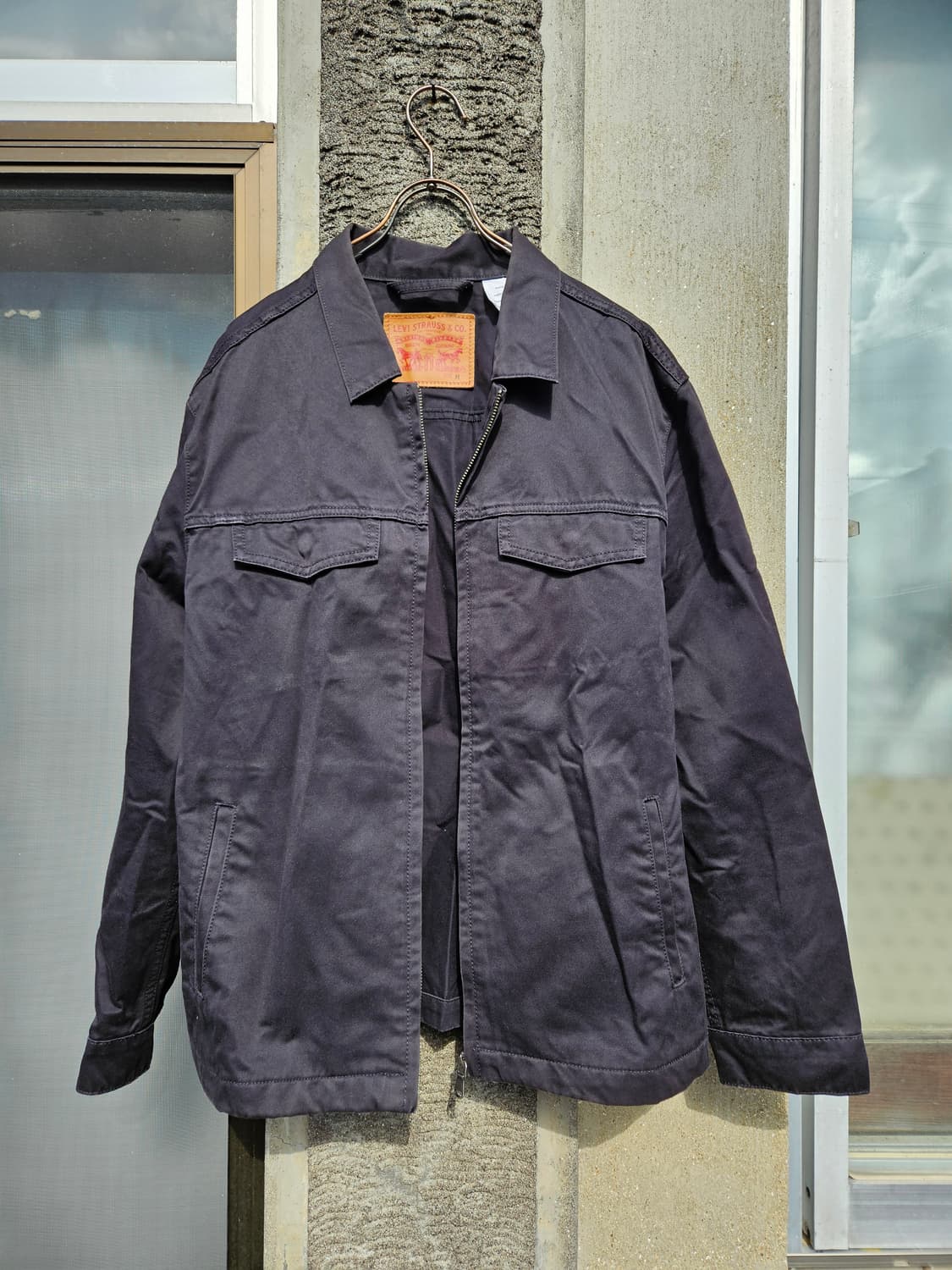 Levi's 리바이스 블랙 데님 자켓 (M / 100) 상품이미지1