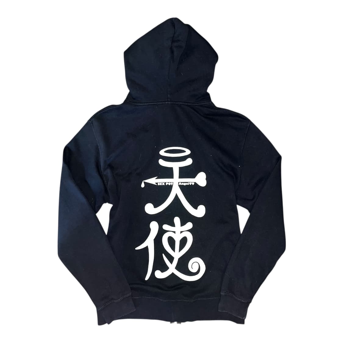 Sexpot Revenge 섹스팟리벤지 하트날개프린팅 후드집업 펑크y2k 상품이미지5