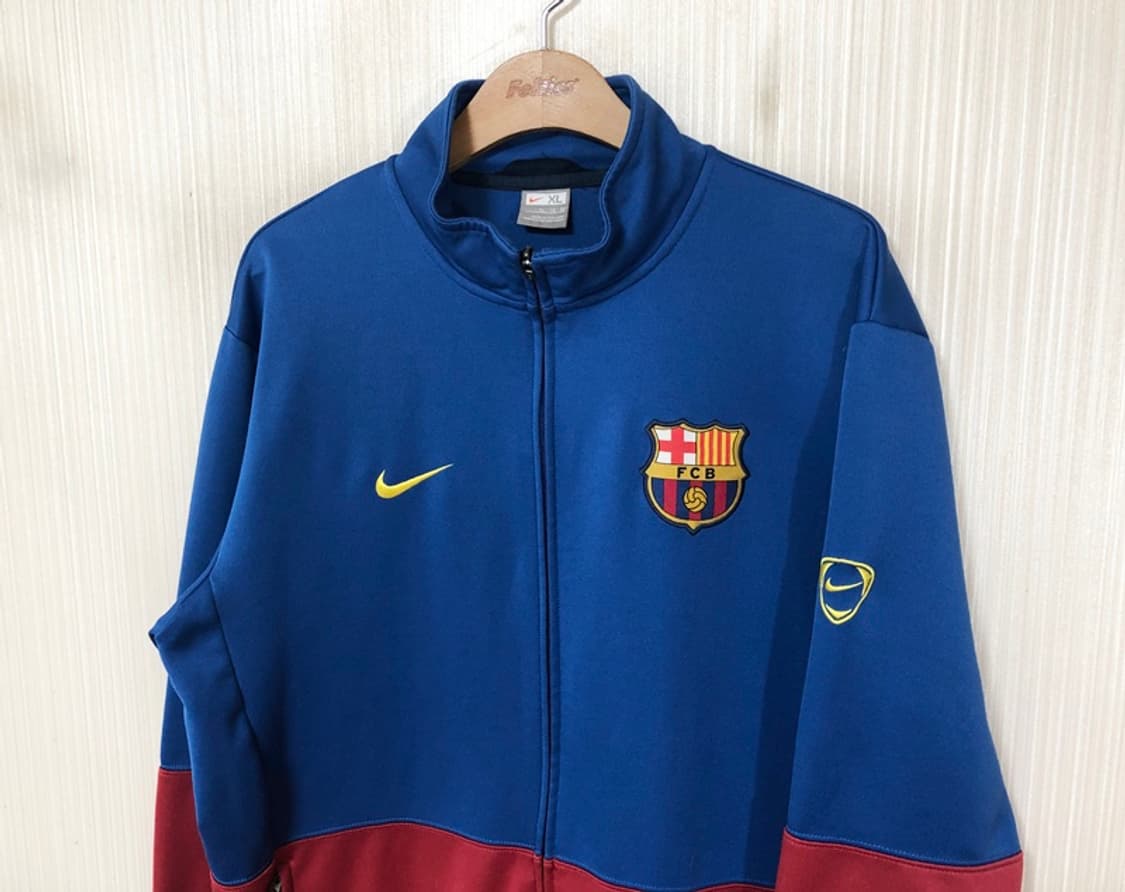 나이키 09-10 FC바르셀로나 트레이닝자켓/트랙슈트 XL(110) 상품이미지6