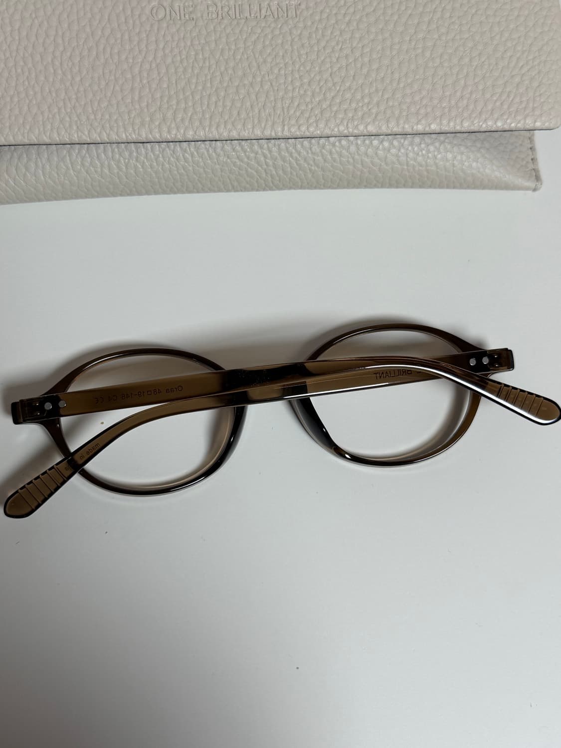 원브릴리언트 안경 Oraa OB446 브라운 상품이미지2